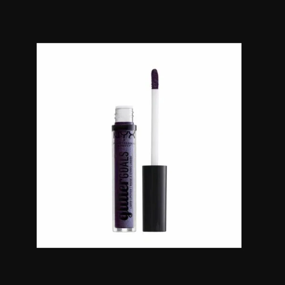 NYX PROFESSIONAL MAKEUP Glitter Goals Liquid Lipstick Oil Spill 0.1fl/oz